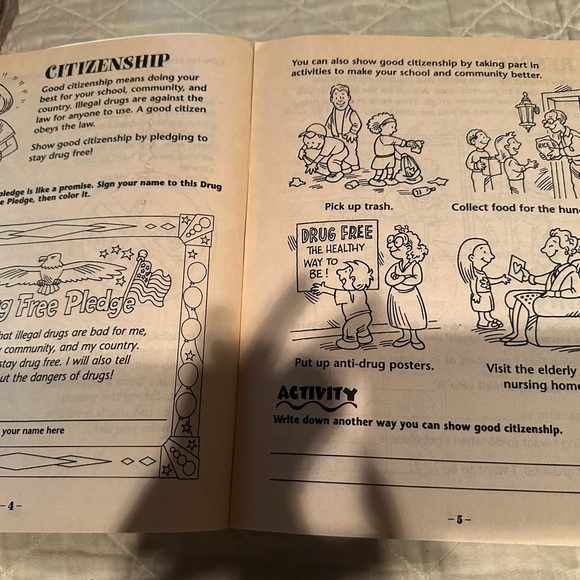 Let’s show good character by being drug free! An educational activities book - Picture 4 of 6